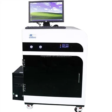 Продавница поклона 2д 3д машина за ласерско гравирање кристалног стакла